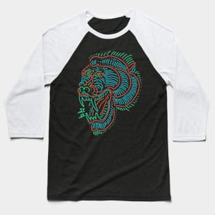 baboon neon tattoo Baseball T-Shirt